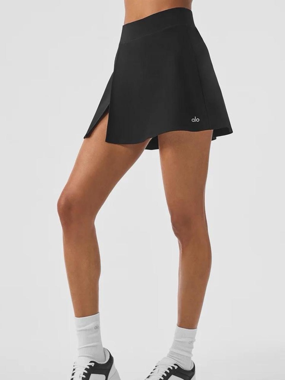 Alo yoga backspin alo soft skirt size xxs black